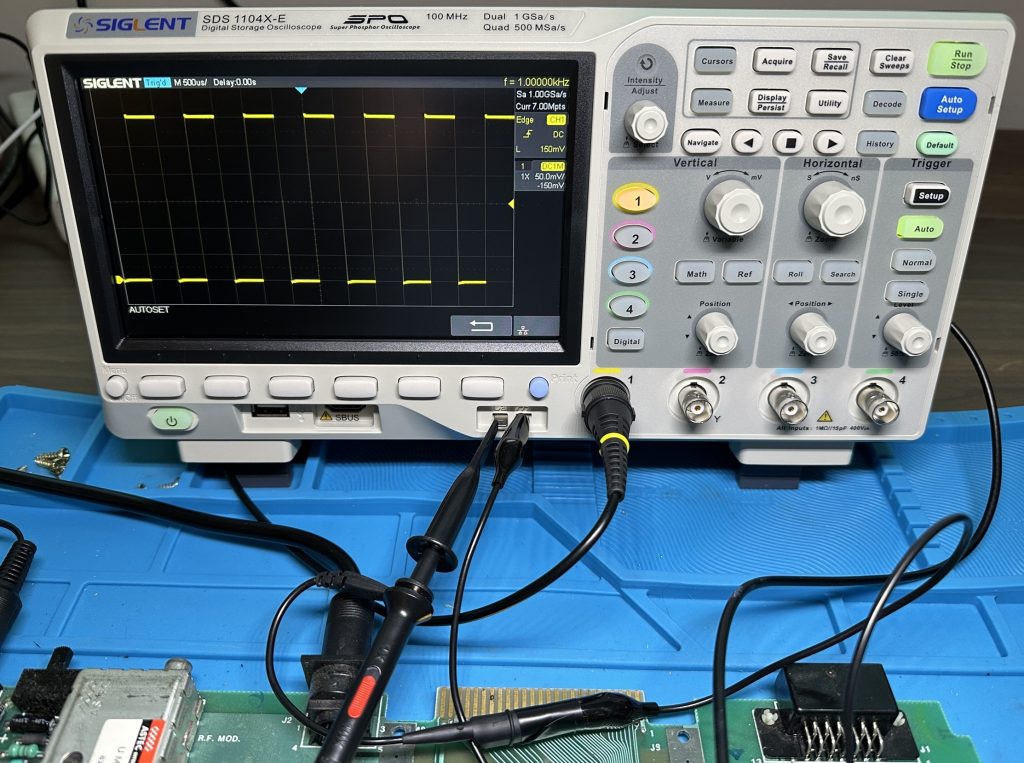 Siglent SDS 1104X-E Oscilloscope Calibration