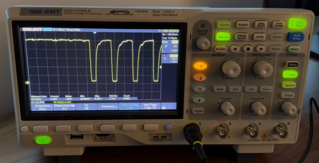 Variable Waveform for Halt Pin 35