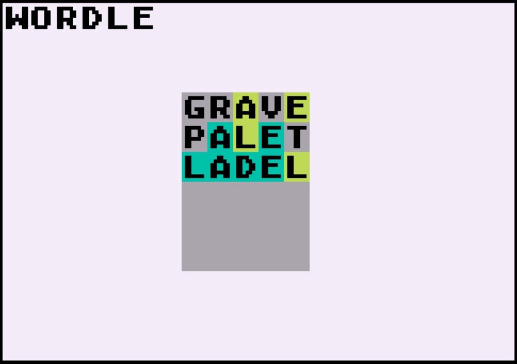 Wordle on Atari